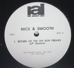 Nice & Smooth : Return Of The Hip Hop Freaks (12", Promo)