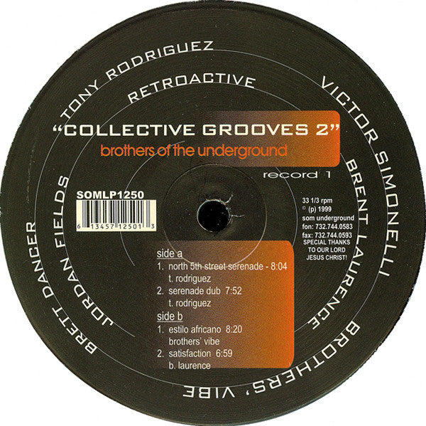 Various : Collective Grooves 2 (2xLP, Comp)