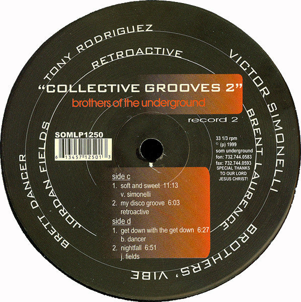 Various : Collective Grooves 2 (2xLP, Comp)