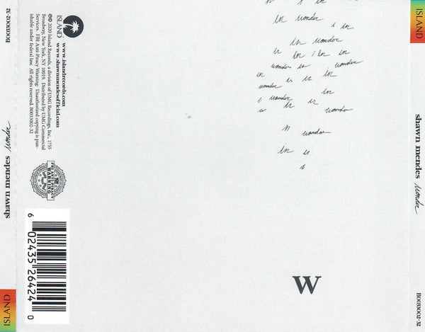 Shawn Mendes : Wonder (CD, Single)