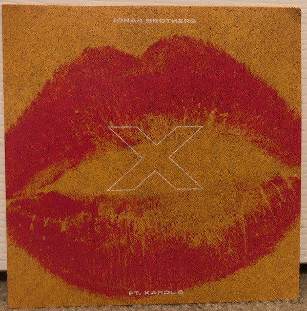 Jonas Brothers Ft. Karol G : X (7", Single, Ltd)