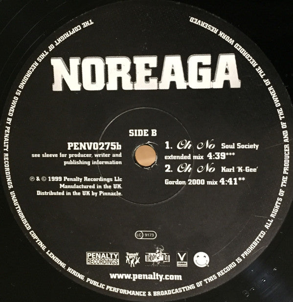 Noreaga : Oh No (Original & Remixes) (12", Promo)