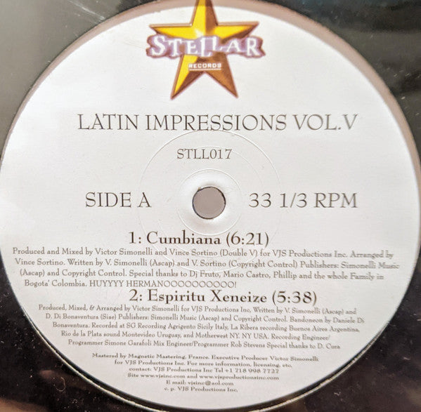 Various : Latin Impressions Vol. V (12")