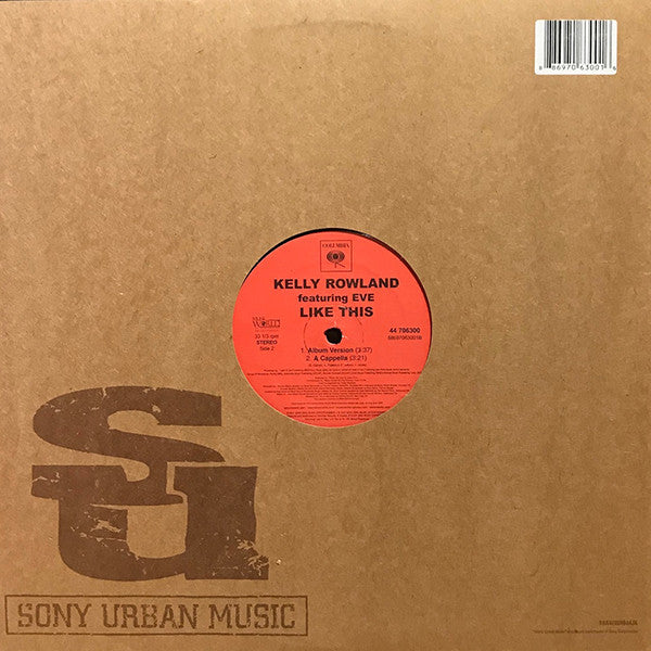 Kelly Rowland Featuring Eve (2) : Like This (12")