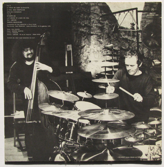 Léon Francioli / Pierre Favre : Le Bruit Court... (LP, Album, RE)