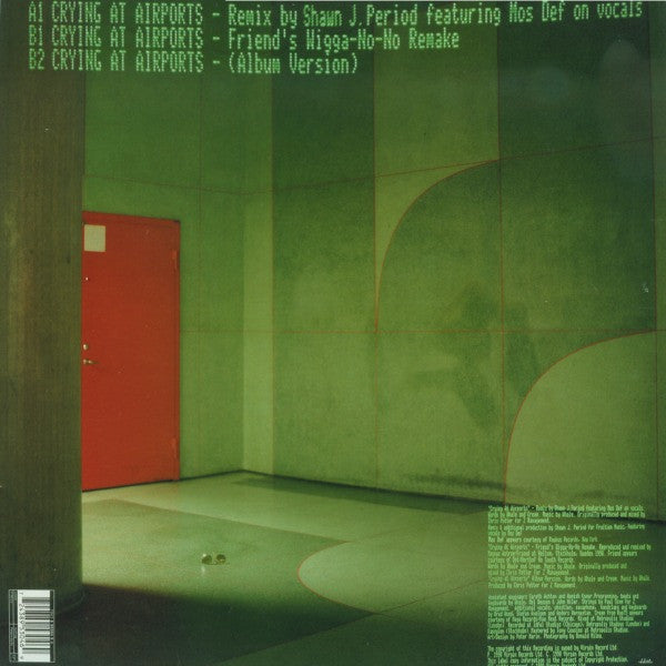 Whale Featuring Bus75 : Crying At Airports (12")