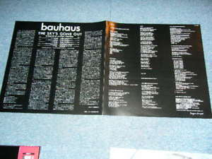 Bauhaus : The Sky's Gone Out (LP, Album)