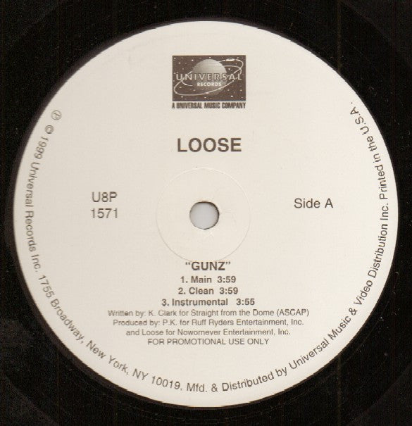 Loose (2) : Gunz / Bring It On (12", Promo)