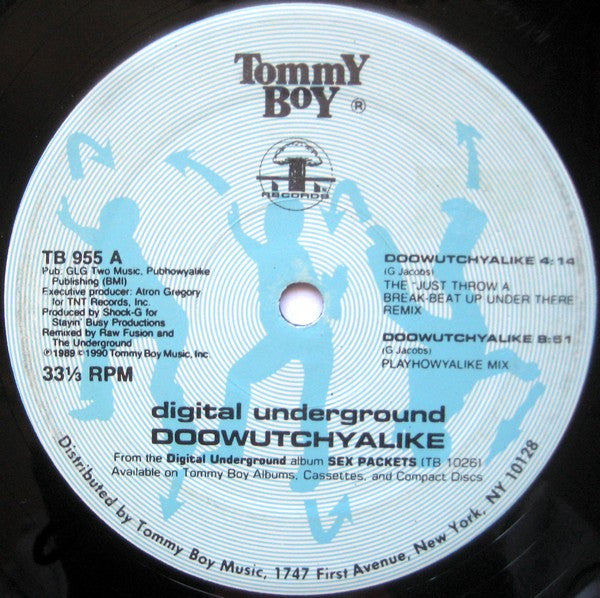 Digital Underground : Doowutchyalike / Packet Man (12", Single, RP)