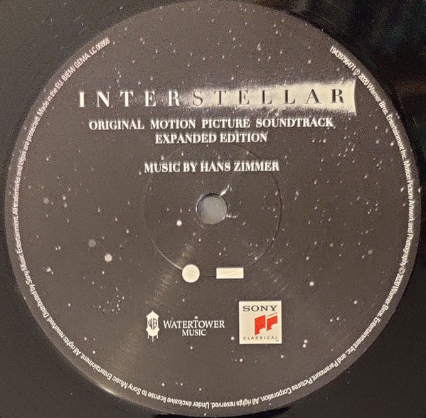Hans Zimmer : Interstellar (Original Motion Picture Soundtrack)  (3xLP + LP, S/Sided, Etch + Album, RE, Exp)