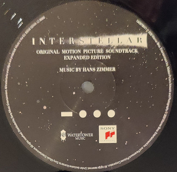 Hans Zimmer : Interstellar (Original Motion Picture Soundtrack)  (3xLP + LP, S/Sided, Etch + Album, RE, Exp)