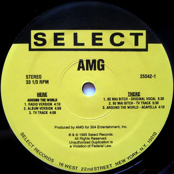 AMG : Around The World (12")