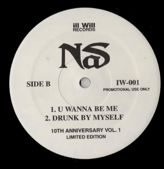 Nas : Fetus / One Mic / U Wanna Be Me / Drunk By Myself (12", Ltd, Promo)