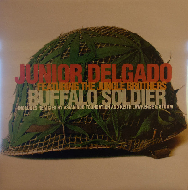 Junior Delgado Featuring Jungle Brothers : Buffalo Soldier (12")