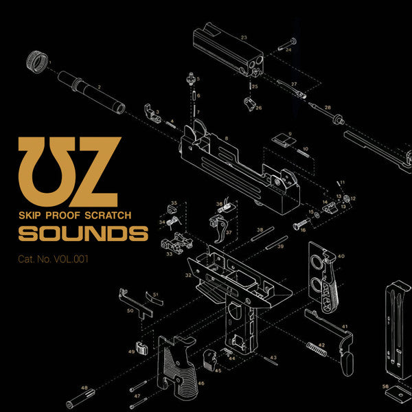 UZ (5) : UZ Skip Proof Scratch Sounds Vol 01 (7", Mar)