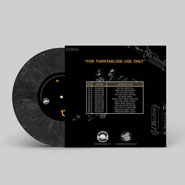 UZ (5) : UZ Skip Proof Scratch Sounds Vol 01 (7", Mar)
