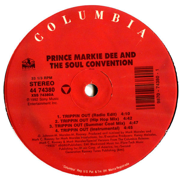 Prince Markie Dee And Soul Convention : Trippin Out (12")