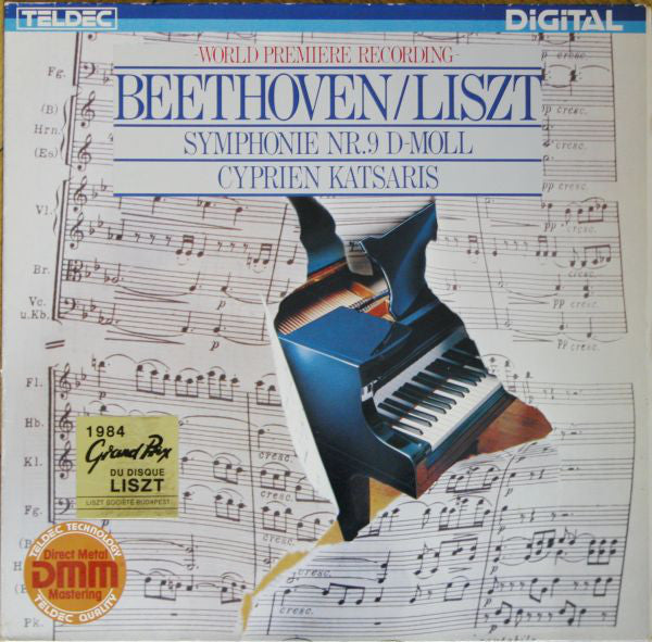 Ludwig van Beethoven / Franz Liszt, Cyprien Katsaris : Symphonie Nr.9 D-moll, Op. 125 (LP, Gat)