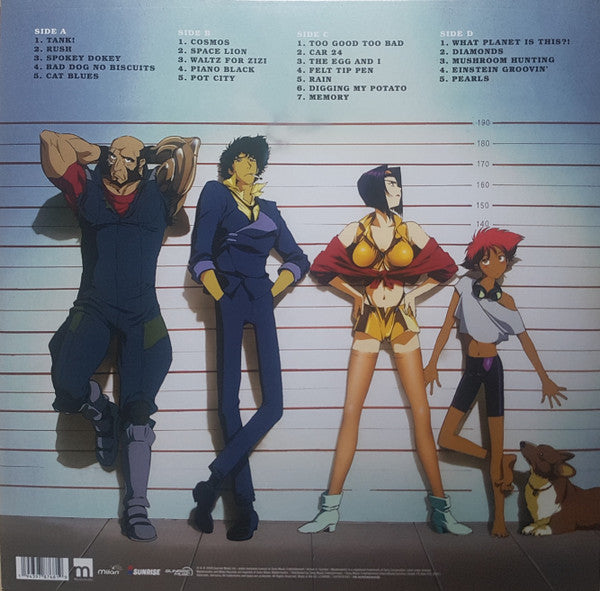 The Seatbelts : Cowboy Bebop (Original Series Soundtrack) (LP, Pur + LP, Red + Ltd)