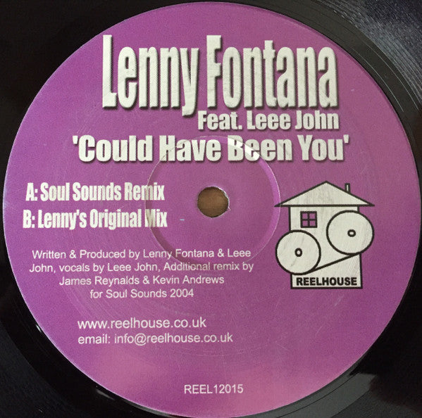 Lenny Fontana Feat. Leee John : Could Have Been You (12")