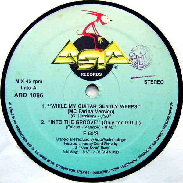 F50's : While My Guitar Gently Weeps (12")