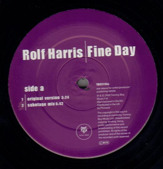 Rolf Harris : Fine Day (12")
