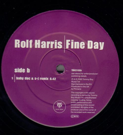 Rolf Harris : Fine Day (12")