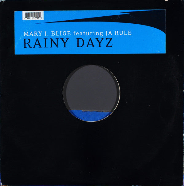 Mary J. Blige Featuring Ja Rule : Rainy Dayz (12")