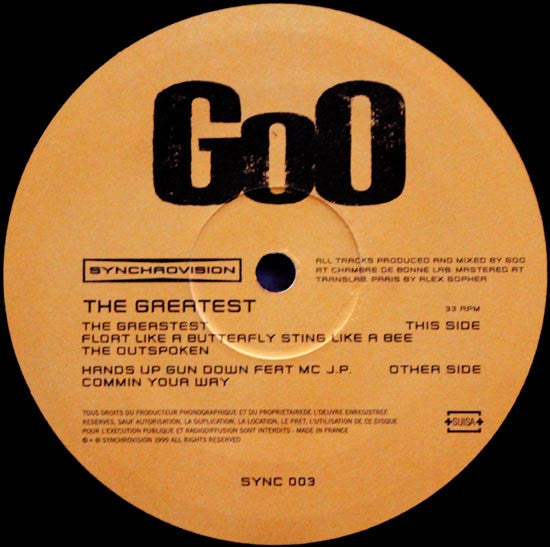 Goo : The Greatest EP (12", EP)