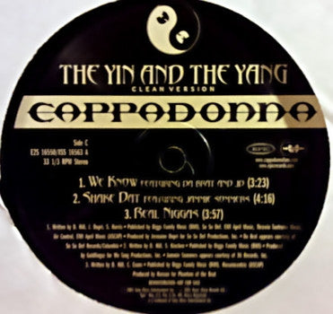 Cappadonna : The Yin And The Yang (Clean Version) (2xLP, Album, Promo)