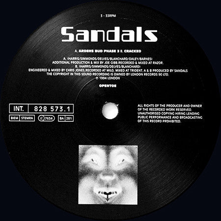 Sandals : Cracked EP (2x12", EP)