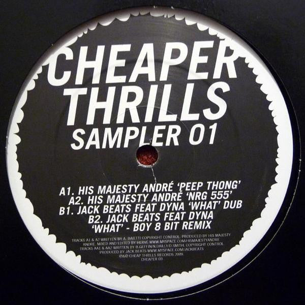 Various : Cheaper Thrills Sampler 01 (12", Smplr)