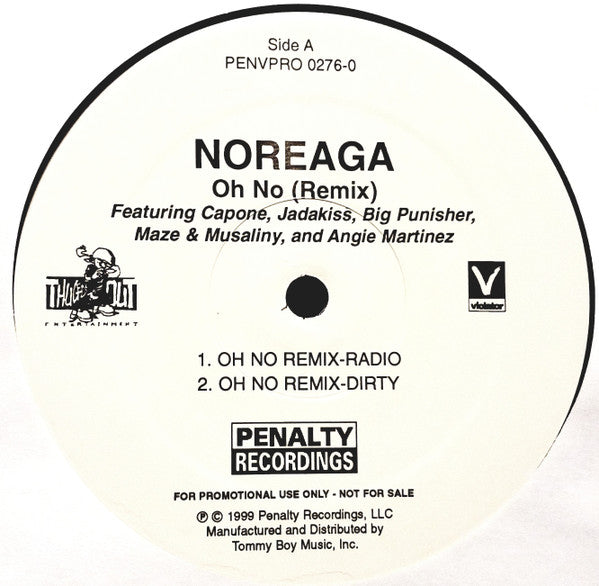 Noreaga : Oh No (Remix) (12", Promo)