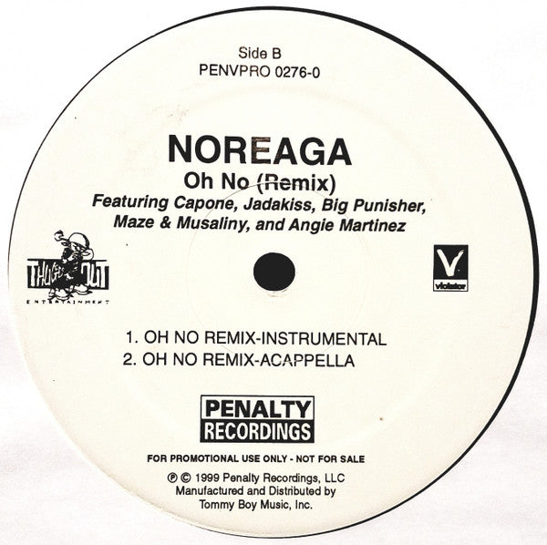 Noreaga : Oh No (Remix) (12", Promo)