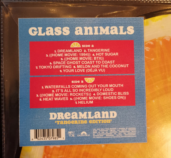 Glass Animals : Dreamland (LP, Album, Pic, Tan)