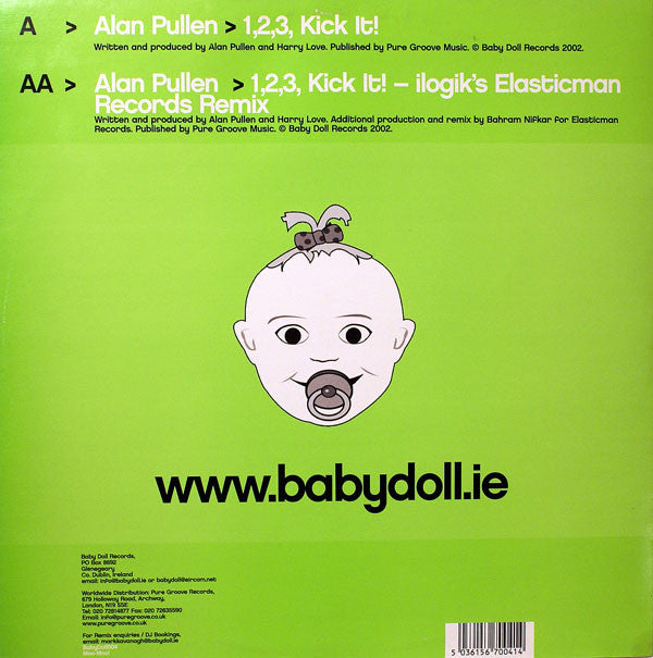 Alan Pullen : 1,2,3, Kick It! (12")