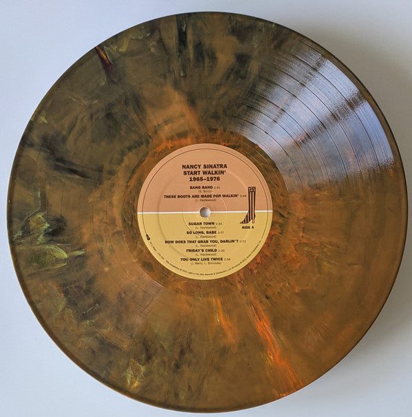 Nancy Sinatra : Start Walkin' 1965-1976  (2xLP, Comp, Ltd, Num, Ora)