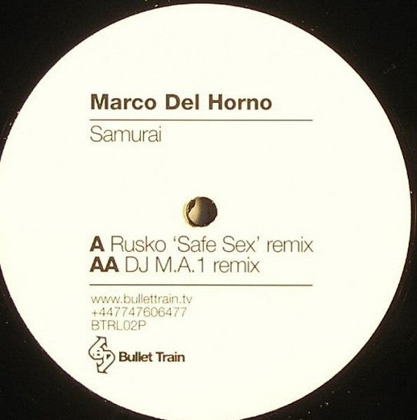 Marco Del Horno : Samurai (12")