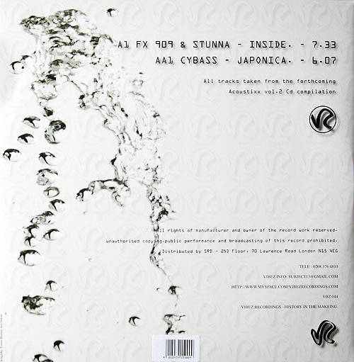 FX 909 & Stunna / Cybass : Acoustixx Compilation Vinyl Sampler No. 1/4 (12", Smplr)