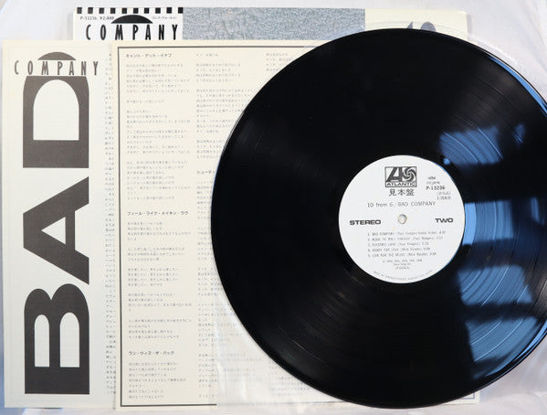 Bad Company (3) : 10 From 6 (LP, Comp, Promo)