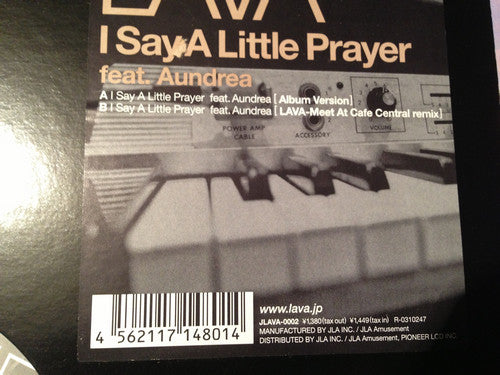 Lava (3) Feat. Aundrea Hopkins : I Say A Little Prayer (12")