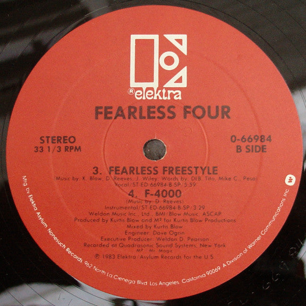 The Fearless Four : Problems Of The World (12")