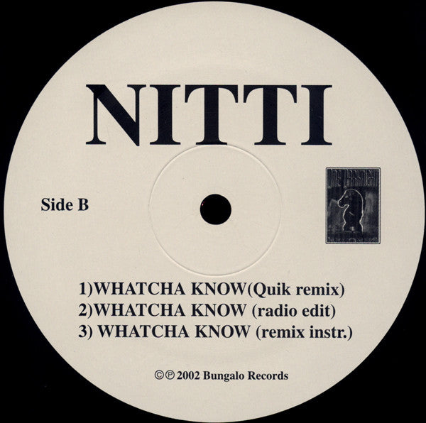 Nit The Pit : Faded (12", Single, Promo)