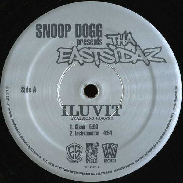 Snoop Dogg Presents Tha Eastsidaz : ILuvIt (12", Single, Sil)