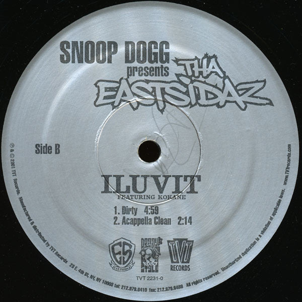 Snoop Dogg Presents Tha Eastsidaz : ILuvIt (12", Single, Sil)