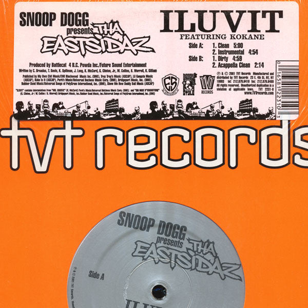 Snoop Dogg Presents Tha Eastsidaz : ILuvIt (12", Single, Sil)