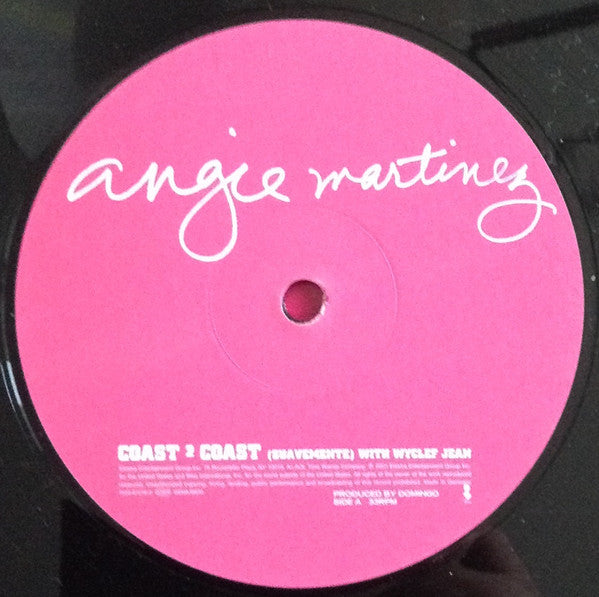 Angie Martinez W/ Wyclef Jean : Coast 2 Coast (Suavemente) (12")
