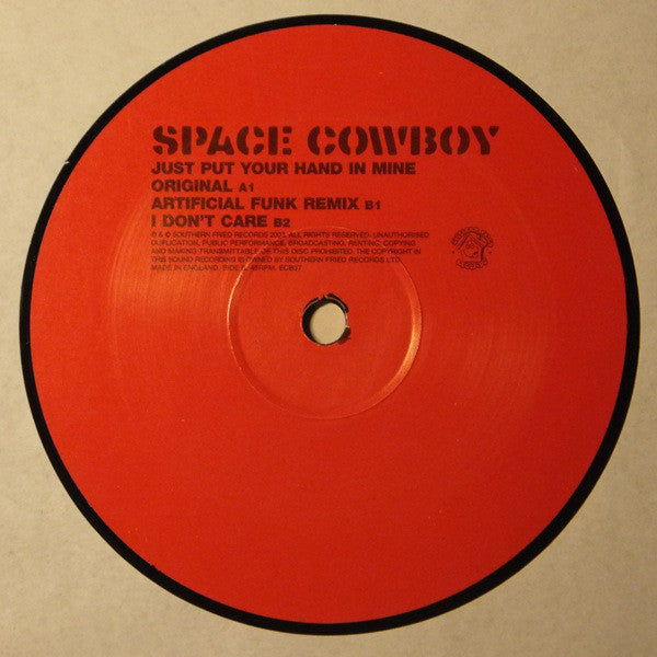 Space Cowboy : Just Put Your Hand In Mine (12", Single)