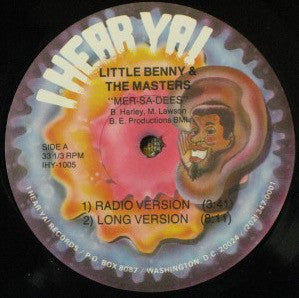 Little Benny & The Masters : Mer-Sa-Dees / The King (12")