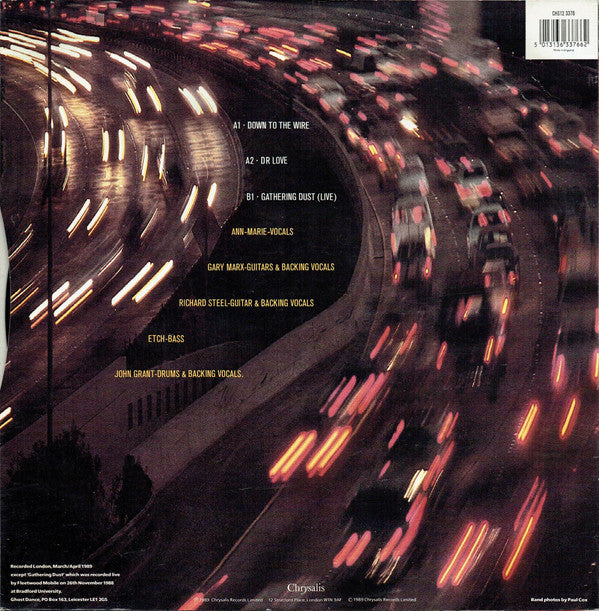 Ghost Dance : Down To The Wire (12", Single)